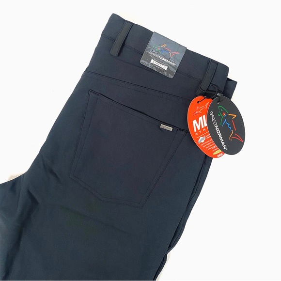 NEW Greg Norman 5-Pocket Black Golf Pants | 32 - Picture 6 of 10